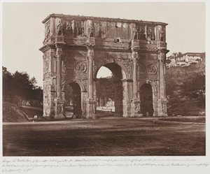 Arch of Constantine, Rome by James Anderson