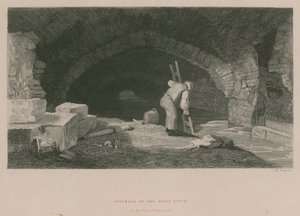 Interior of Fleet Ditch at the back of Field Lane