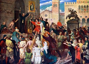 Peter the Hermit Preaching the First Crusade, 1926
