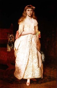 Rose: Portrait of Miss Rose Fenwick by James Archer