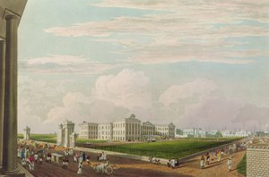 A View of Government House, Calcutta, 1826, engraved by Robert Havell the Younger by James Baillie Fraser