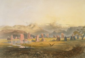 Castlerigg Stone Circle near Keswick by James Baker Pyne