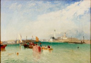 The Harbour, Littlehampton, 1851 by James Baker Pyne