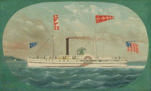 Steamer St. Lawrence by James Bard