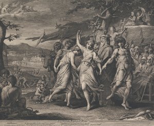 A Grecian Harvest Home (Designs for the Walls of the Great Room of the Society for the Encouragement of the Arts)