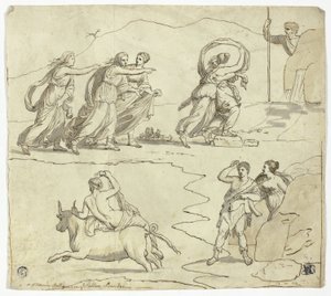 Antique Mosaic in the Barberini Palace by James Barry