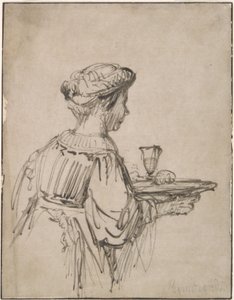 Woman with Tray by James Barry