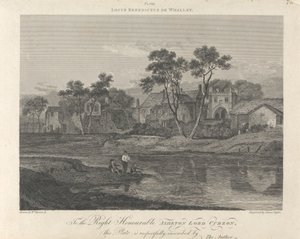 Whalley Abbey (nearer view) by James Basire