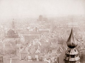 Antwerp Skyline, 1898 by James Batkin