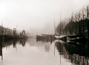 Canal Boats, Dordrecht, Netherlands