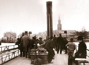 Ferry Passengers, Laandam, 1898 by James Batkin