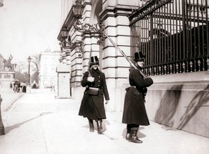 Guards Patrolling, Brussels