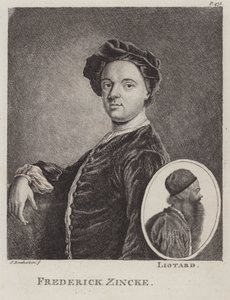 Christian Friedrich Zincke, German Miniaturist by James Bretherton
