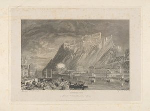 Ehenbreitstein, During the Demolition of the Fortress in 1817 from the Quay at Coblentz by James C. Allen