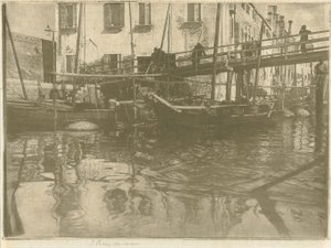 A Black Canal by James Craig Annan