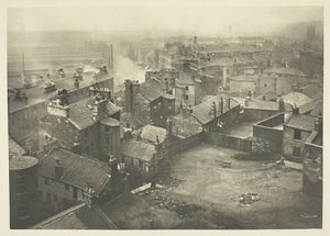 Old Houses Corner of George Street and High Street by James Craig Annan