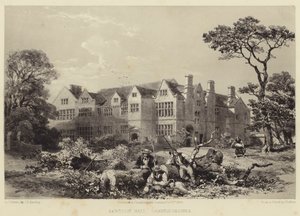 Sawston Hall, Cambridgeshire by James Dafforne
