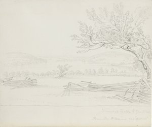 Derwent Lake from Mr. W. Mains Residence by James David Smillie