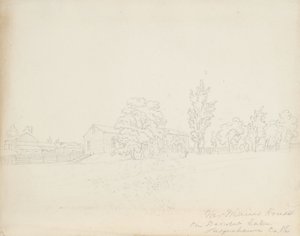 Mr. Mains House on Derwent Lake, Susquehanna Co. Pa. by James David Smillie