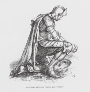Christian Returns Thanks for Victory by James Dawson Watson