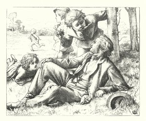 Sunday in the Fields by James Dawson Watson