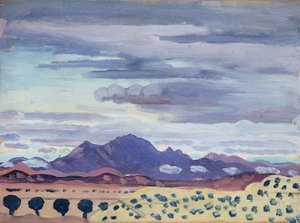 In the Pyrenees, c.1911 by James Dickson Innes