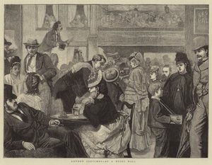 London Sketches, at a Music Hall