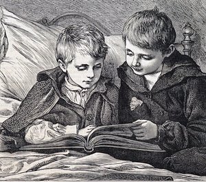 Illustration Depicting Brothers