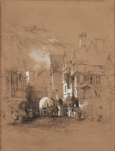 Bank Street, Maidstone by James Duffield Harding