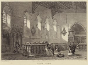 Cobham Church by James Duffield Harding