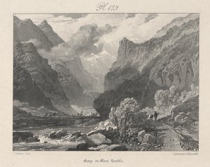 Gorge du Mont Terrible by James Duffield Harding