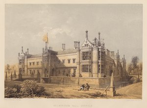 Helmingham Hall, Suffolk by James Duffield Harding