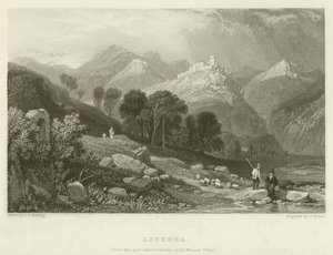 Licenza, from the spot where formerly stood Horaces Villa by James Duffield Harding