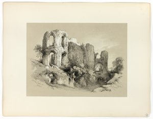 Roman Baths at Treves, from Picturesque Selections