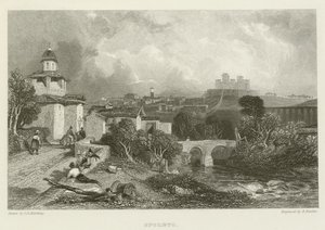 Spoleto by James Duffield Harding
