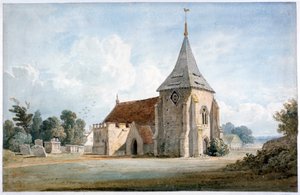 Thirnham Church, near Maidstone, Kent by James Duffield Harding