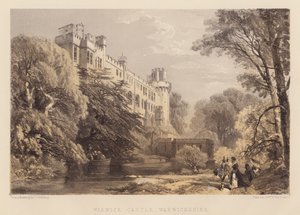 Warwick Castle, Warwickshire by James Duffield Harding