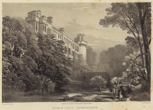 Warwick Castle, Warwickshire by James Duffield Harding
