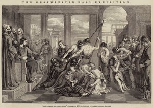 The Westminster Hall Exhibition, The Parable of Forgiveness by James Eckford Lauder