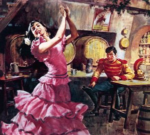 Carmen and Don Jose by James Edwin McConnell
