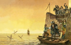 Departure of James II by James Edwin McConnell