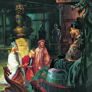 Marco Polo in Front of Kublai Khan, 20th Century
