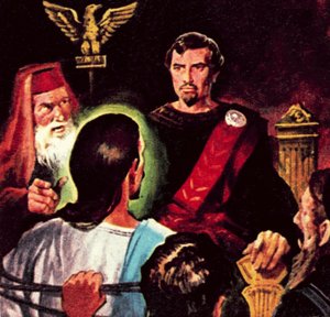 Pontius Pilate in Judgment over Jesus Christ