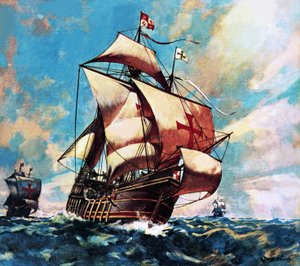 The Santa Maria by James Edwin McConnell
