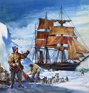 The Terra Nova in the Antarctic by James Edwin McConnell