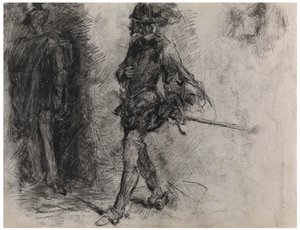 Don Quixote by James Ensor