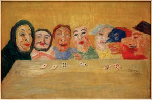 Masked Card Players
