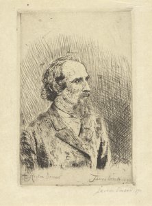Portrait of Hector Denis by James Ensor