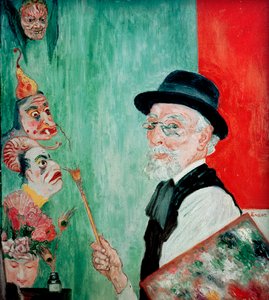 Self Portrait with Masks