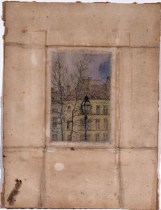 Street Lamp by James Ensor